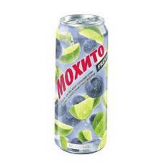 Мохито 0,45л*24шт ж/б Черника Голубика (...