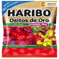 Жевательный мармелад  HARIBO 100г*18 Ositos de Oro Золотые Мишки Клубничный микс