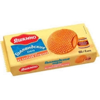 Вафли Голландские Яшкино 165г*24 Вареная сгущенка