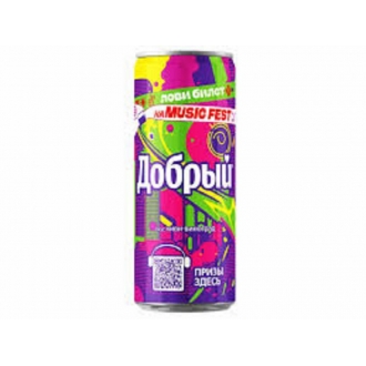 Добрый 0,33л*12  ж/б Киви-Виноград