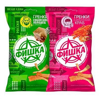 Гренки Фишка ассорти 120гр*25