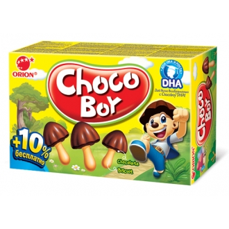 Чоко Бой печенье грибочки 100 г*15