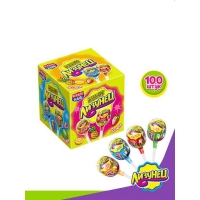 Карамель Канди Клаб Лизунец на палочке 10гр*100*(12бл) ассорти