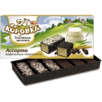 Торт 'Объед.Кондитеры ' 180г*6 Коровка топлёное молоко ассорти