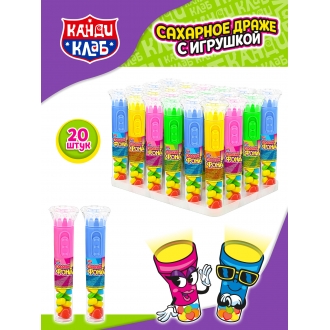 Сахарное драже Канди Клаб  5гр*20*(12бл)...