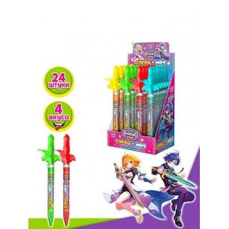 Жидкая конфета Канди Клаб 40мл*24*(6бл) Спрей Меч Анимэ Клаб Новинка!