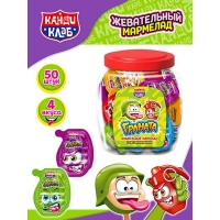 Мармелад Канди Клаб 10гр*50*(12бл) Граната с кислой начинкой Новинка!!