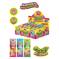 Карамель Канди Клаб 10гр*30*(12бл) Crazy Пончик