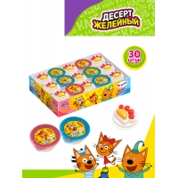 Желейный десерт  Канди Клаб 24гр*30*(12бл) Джелли Лапка (Три Кота) Новинка!!