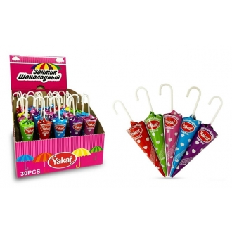 Шоколадный зонтик Канди Клаб 22гр*30*(8бл)