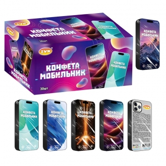 Жевательная конфета  Мобильник  3гр*30*(...