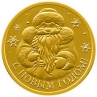 Шоко Медали 25г*24*(4бл) Новый год /МД/