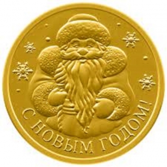 Шоко Медали 25г*24*(4бл) Новый год /МД/