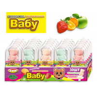 Жевательная конфета  Медвежонок  'ВАБУ ' 8гр*30*(12бл) BALABOL ZVN