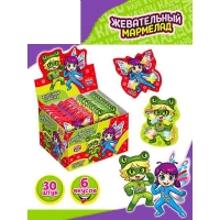 Мармелад Канди Клаб  9гр*30*(12бл) Леди Бабочка и Супер Фрог Новинка!!