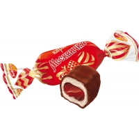 Москвичка РФ карамель в шоколаде 120г*12