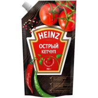 Кетчуп 'Хайнц 'дой-пак 350г*16 Острый