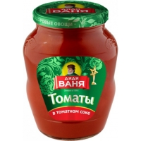 Томаты Дядя Ваня 680 гр*8 В томатном соке неочищенные