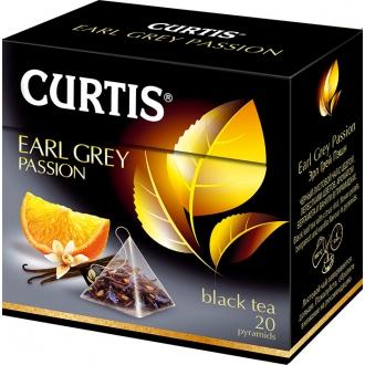Чай 'CURTIS 'пирамидки 20пак.*1,7гр.*12 Earl Grey Passion черный/бергамот