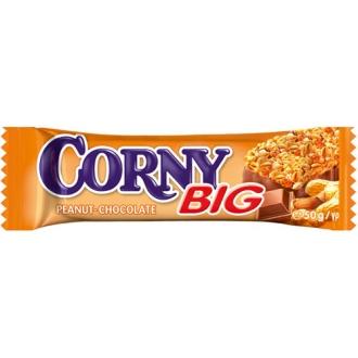 Батончик полоска злаковая 'Corny BIG ' 50г*24 Арахис и молочный шоколад