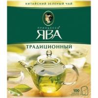 Принцесса  Ява Зеленый чай 100пак*2гр*(18)