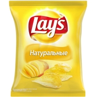 Лейс  150 г*18 чипсы Натуральный