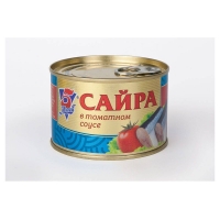 Сайра  в том.соусе 5 Морей 230г*24