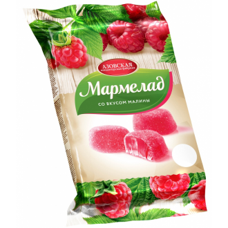 Мармелад  'Азов ' желейный со вкусом Малина  300гр*12