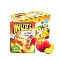 INVITE  растворимый напиток 9гр*24*(8бл) Персик