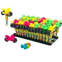 Игрушка в тубе Канди Клаб Драже  2гр*30*(12бл) Мотоцикл