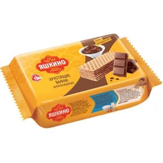 Вафли Яшкино 200г*24 Шоколадные