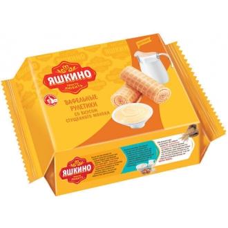 Рулетики вафельные Яшкино со сгущенкой 1...