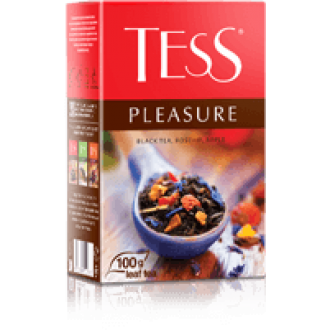 Тесс Чай 100г*15 Плэжа черный/яблоко/шип...