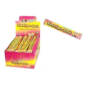 Жевательная конфета  Электрошок 20гр*50*...