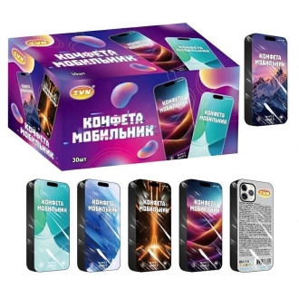 Жевательная конфета Мобильник  3гр*30*(2...