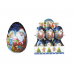 Фигурка из конд.глазури Канди Клаб  90гр*12*(4бл) Яйцо с/с Новогодняя сказка