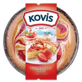 Пирог Каталонский  Ковис 400гр*6 Клубник...