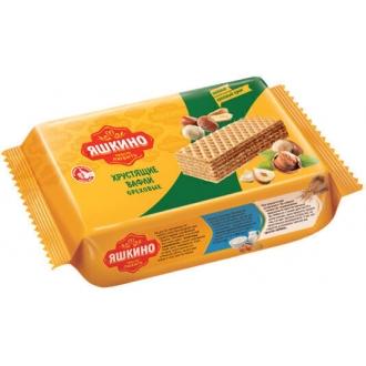 Вафли Яшкино 200г*24 Ореховые