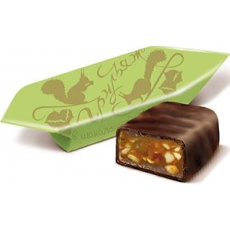 Грильяж в шоколаде РФ шок.конфеты 200г*15
