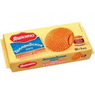 Вафли Голландские Яшкино 165г*24 Вареная...