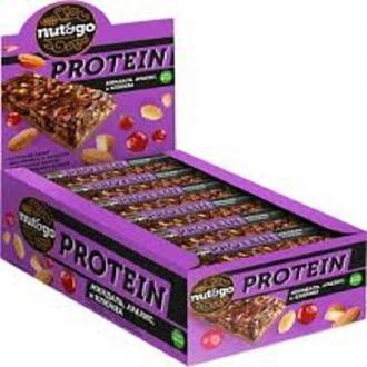 Батончики Protein Nut&Go 36г*18*(8бл) Ми...