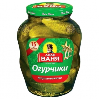 Огурцы Дядя Ваня  950 гр*6 Маринованные