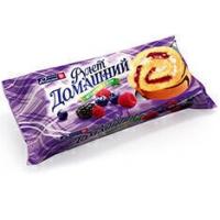 Рулет "Домашний" 150г*15 Ягодный сбор