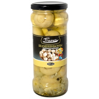 Шампиньоны маринованные 