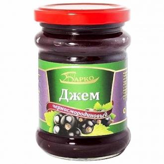 Джем черносмородиновый ст/б ГОСТ 320г*12
