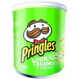 Принглс 40 г*12 Сметана/лук