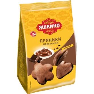 Пряники Яшкино Шоколадные 350г*8