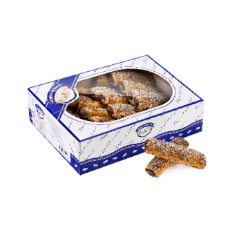 Слоеный десерт лимоньерки с маком 