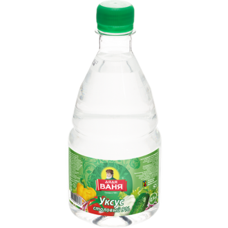 Уксус столовый 9% Дядя Ваня 500гр*10