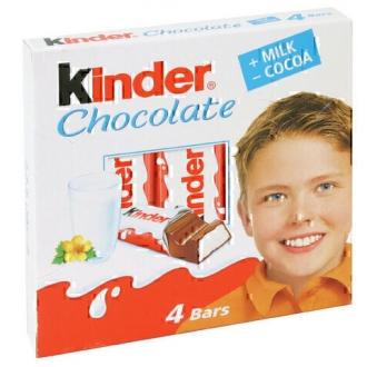 Киндер  шоколад Т4 -50гх20шт*(8бл)